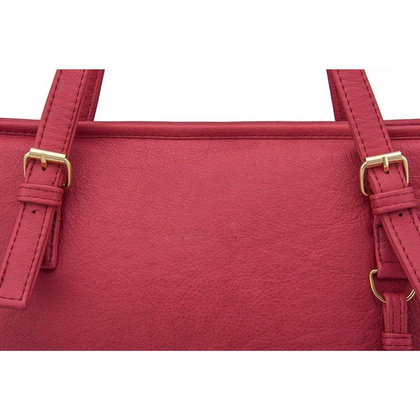 Torebka damska skórzana KEMER LUNA Czerwona - min. zamówienie 20 / 50 / 100 szt.