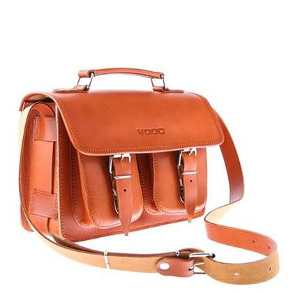 Stylowa torba kuferek KEMER VOOC Vintage P30 naturalny