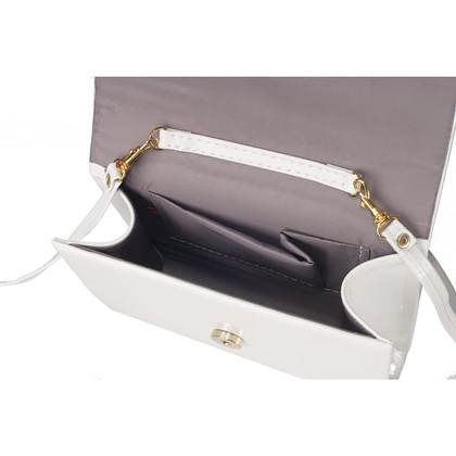 Torebka wizytowa, kopertówka KEMER 761 Biała - min. zamówienie 20 / 50 / 100 szt.