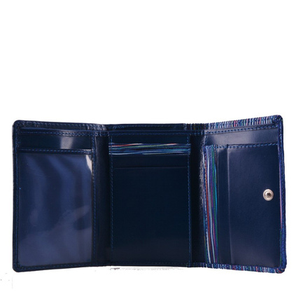 Portfel damski skórzany KEMER 011D Multikolor - min. zamówienie 20 / 50 / 100 szt.