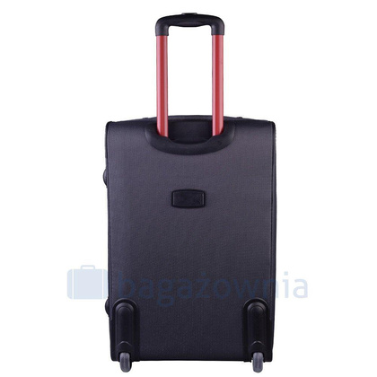 Duża walizka WINGS 206 L Szara