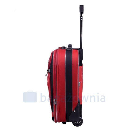Mała kabinowa walizka PELLUCCI RGL Ryanair Czerwona/Czarna
