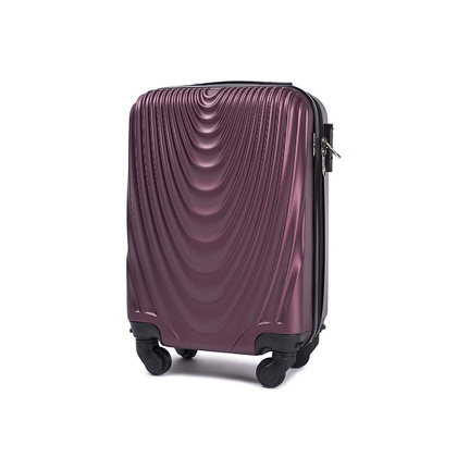 Zestaw 3 walizek WINGS 304 Bordowe