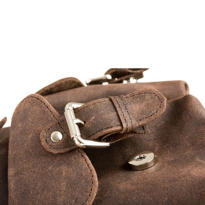 Plecak ze skóry naturalnej KEMER VOOC RDW6 Brązowy