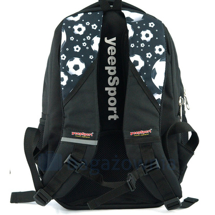 Plecak sportowy KEMER S94DX Czarno Biały - min. zamówienie 20 / 50 / 100 szt.