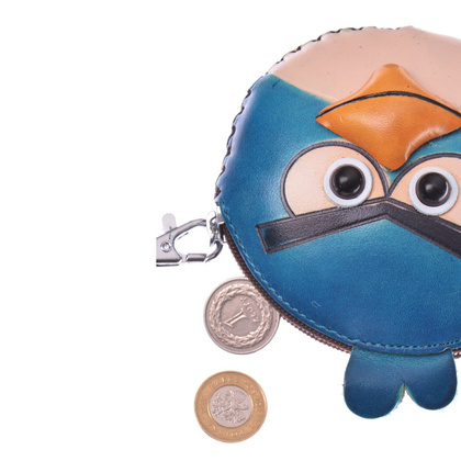 Portfel damski skórzany KEMER 47006 Angry Birds