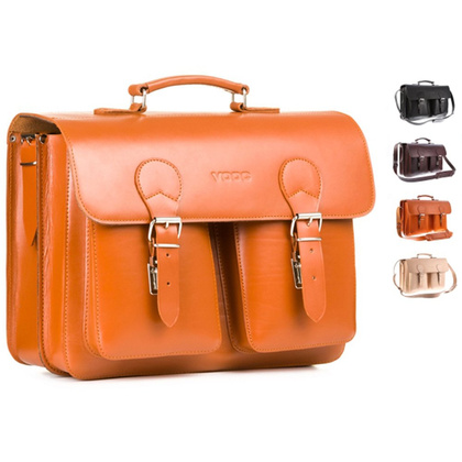 TORBA SKÓRZANA NA LAPTOPA 15,6' KEMER VOOC P136 RUDA