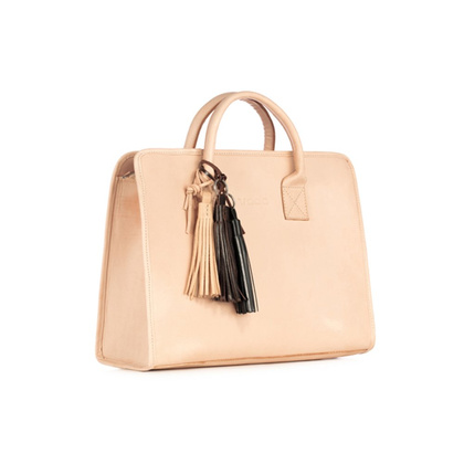 Zawieszka / chwost skórzany KEMER VOOC Vintage P42 Beżowy