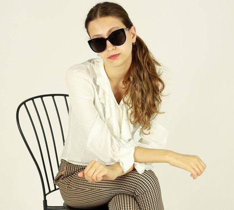 Kultowe okulary przeciwsłoneczne MAZZINI MAXAIR czarny - min. zamówienie 20 / 50 / 100 szt.