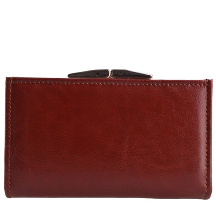 Portfel damski skórzany KEMER P13 Brązowy - min. zamówienie 20 / 50 / 100 szt.