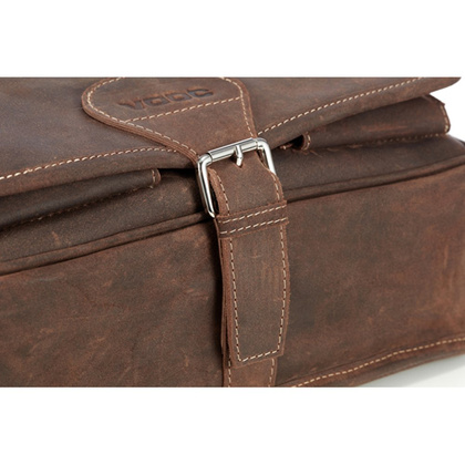 Torba skórzana na laptopa KEMER VOOC 14" RDW14 Czarna