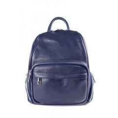 Elegancki poręczny plecak Vera Pelle Granatowy VP344BS