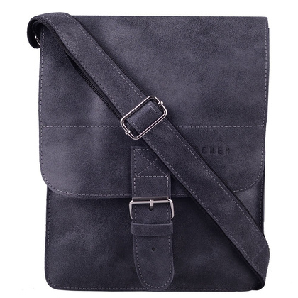 Torba skórzana KEMER TSM11/02 Czarny - min. zamówienie 20 / 50 / 100 szt.