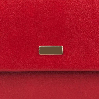 Torebka wizytowa damska KEMER SOLIER F13 Czerwona Matowa - min. zamówienie 20 / 50 / 100 szt.