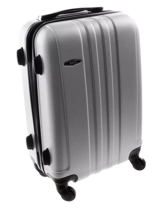 Duża walizka PELLUCCI RGL 740 L Srebrna