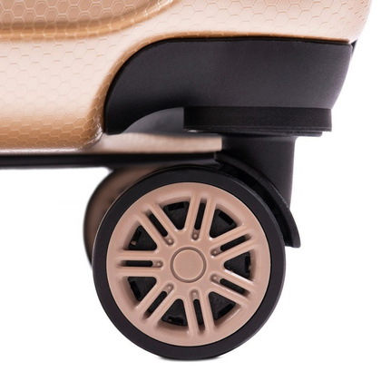 Zestaw 3 walizek WINGS PC565 Czarne