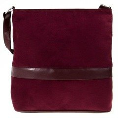 Torebka damska na ramię KEMER SOLIER ML14 Bordowa - min. zamówienie 20 / 50 / 100 szt.