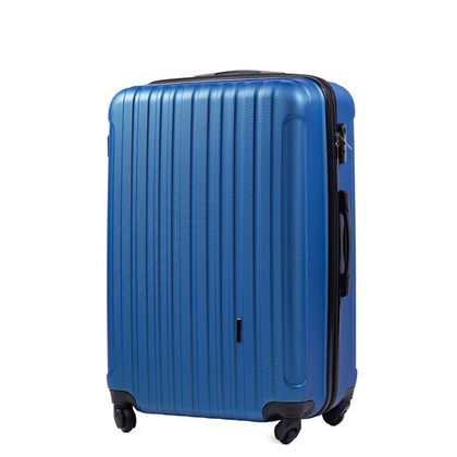 Duża walizka WINGS 2011 L Niebieska