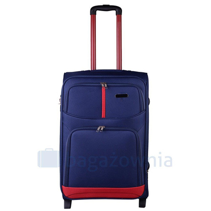 Średnia walizka WINGS 206 M Granatowa