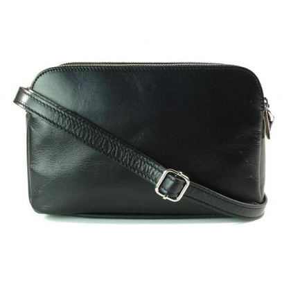 Listonoszka Vera Pelle  komory pojemna czarna  VP2K2N