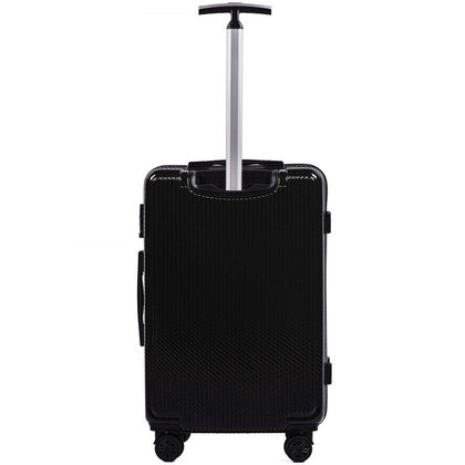 Średnia walizka WINGS PC565 M Czarna