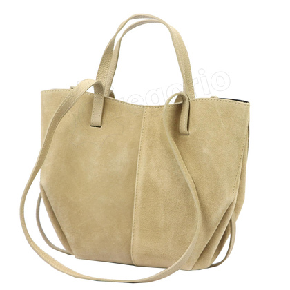 TOREBKA SHOPER DO RĘKI LUB NA RAMIĘ 24-082 Ciemny beż