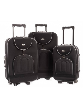 Duża walizka PELLUCCI RGL 0328A L Czarna