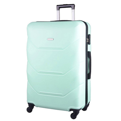 Średnia walizka WINGS 147 M Jasnozielona