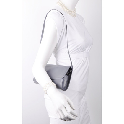 Torebka wizytowa skórzana KEMER R33 Szara - min. zamówienie 20 / 50 / 100 szt.