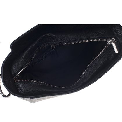 Torebka damska skórzana KEMER R274 Czarna - min. zamówienie 20 / 50 / 100 szt.