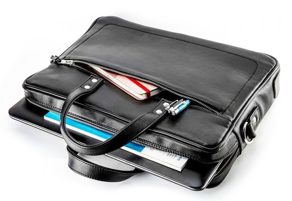 Torba na laptop 15.4" KEMER SOLIER Waterford Czarna - min. zamówienie 20 / 50 / 100 szt.