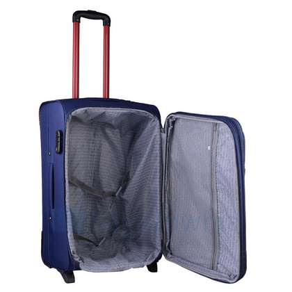 Średnia walizka WINGS 206 M Granatowa