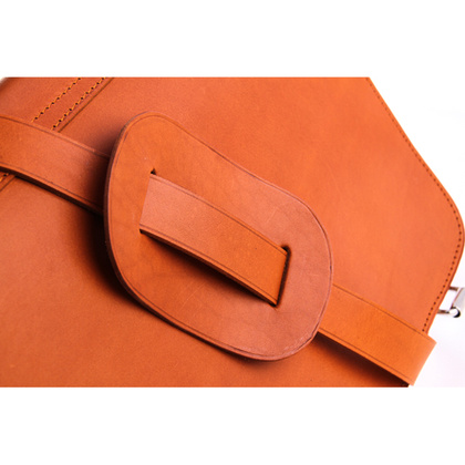 TECZKA SKÓRZANA 3W1 KEMER VOOC Vintage  P13 BEŻOWA