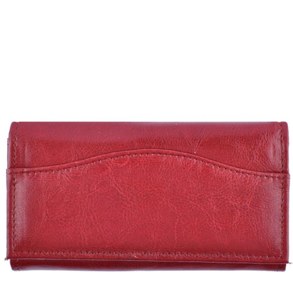 Portfel damski skórzany KEMER P15 Bordowy - min. zamówienie 20 / 50 / 100 szt.