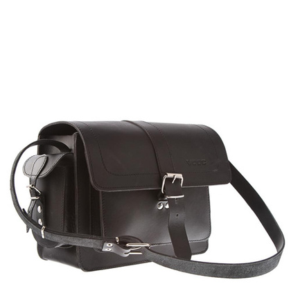 Oryginalna torba skóra KEMER VOOC Vintage P29 Czarna