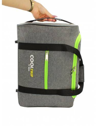 Torba podróżna podręczna KEMER RGL RYANAIR 40A Szary/Czarny