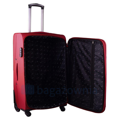Duża walizka WINGS 1706 L Bordowa