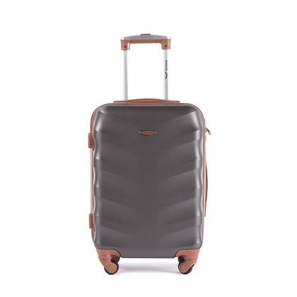 Mała kabinowa walizka WINGS 402 S Szara