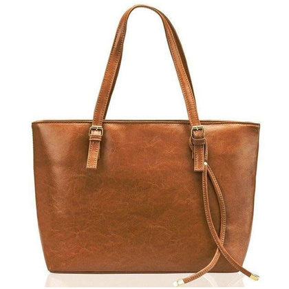 Torebka damska skórzana KEMER SOLIER LUNA Jasno Brązowa - min. zamówienie 20 / 50 / 100 szt.