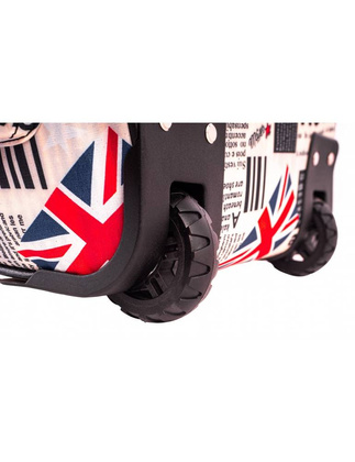 Mała torba podróżna na kołach PELLUCCI RGL 4007 British