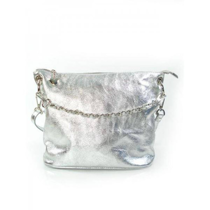 TOREBKA LISTONOSZKA  VERA PELLE  ŁAŃCUCH SREBRNA  LB44ARG