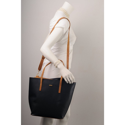 Torebka damska KEMER 780 Granatowo ruda - min. zamówienie 20 / 50 / 100 szt.