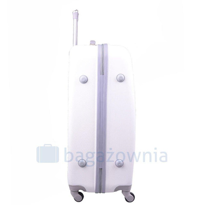 Mała walizka kabinowa PELLUCCI RGL 883 S Biała