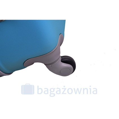 Mała walizka kabinowa PELLUCCI RGL 883 S Turkusowa
