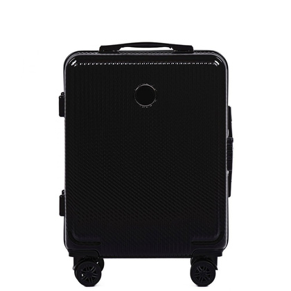 Mała kabinowa walizka WINGS PC565 S Różowa