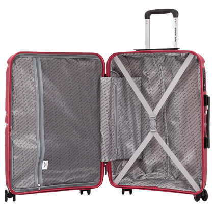 Zestaw 3 walizek WINGS PHX01-3 White