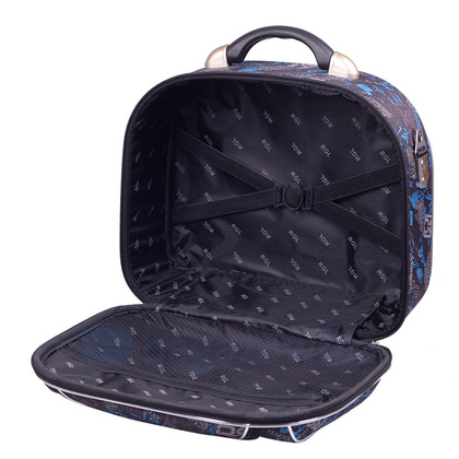 Kuferek PELLUCCI RGL WIZ AIR 773 L Czarny / Niebieski