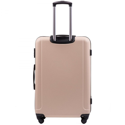 Duża walizka WINGS 888 L Beżowa