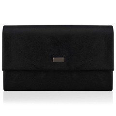 Torebka wizytowa damska KEMER SOLIER F13 Czarna Matowa - min. zamówienie 20 / 50 / 100 szt.