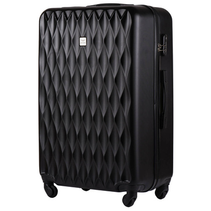 Duża walizka WINGS TD190 L Czarna
